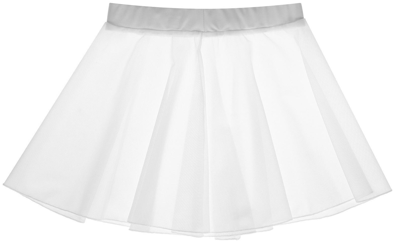 Юбка для гимнастики и танцев Grace Dance, р. 32, цвет белый