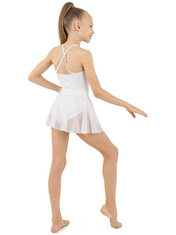 Юбка для гимнастики и танцев Grace Dance, р. 32, цвет белый