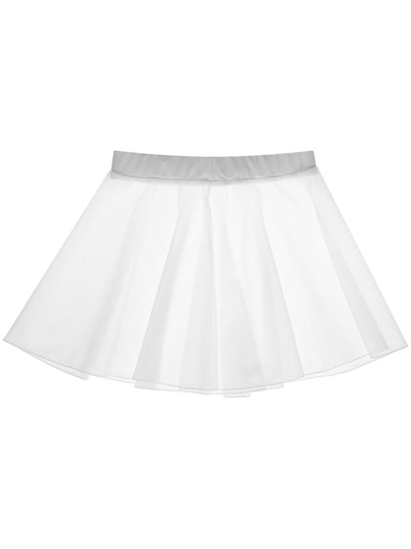 Юбка для гимнастики и танцев Grace Dance, р. 32, цвет белый