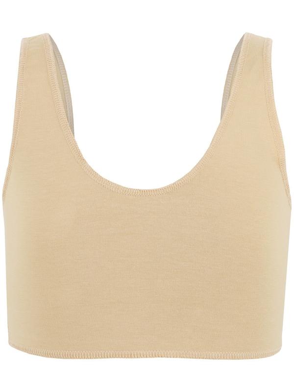 Топ на широких бретелях Grace Dance, р. 32, цвет бежевый