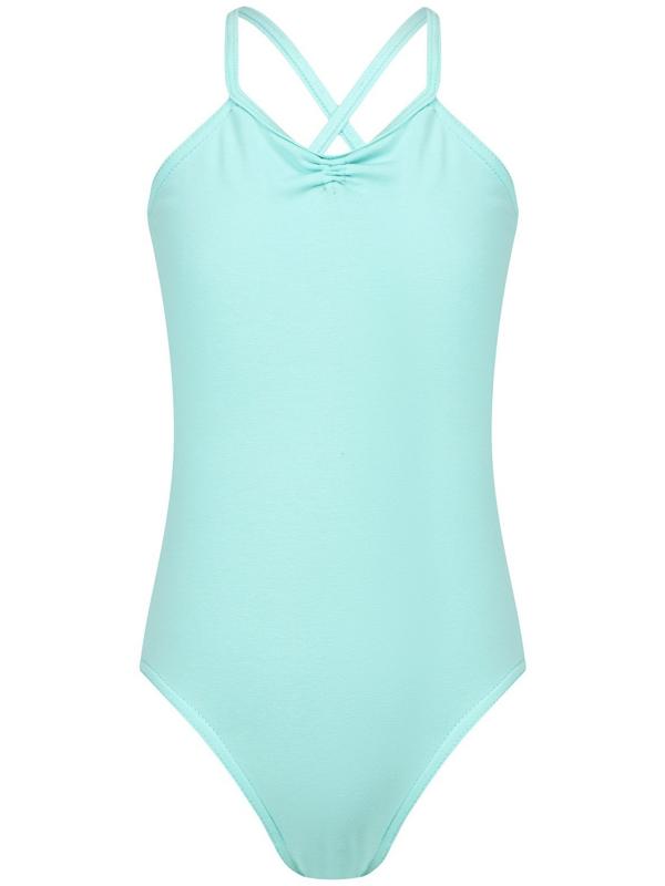 Купальник для гимнастики и танцев Grace Dance, р. 40, бирюзовый