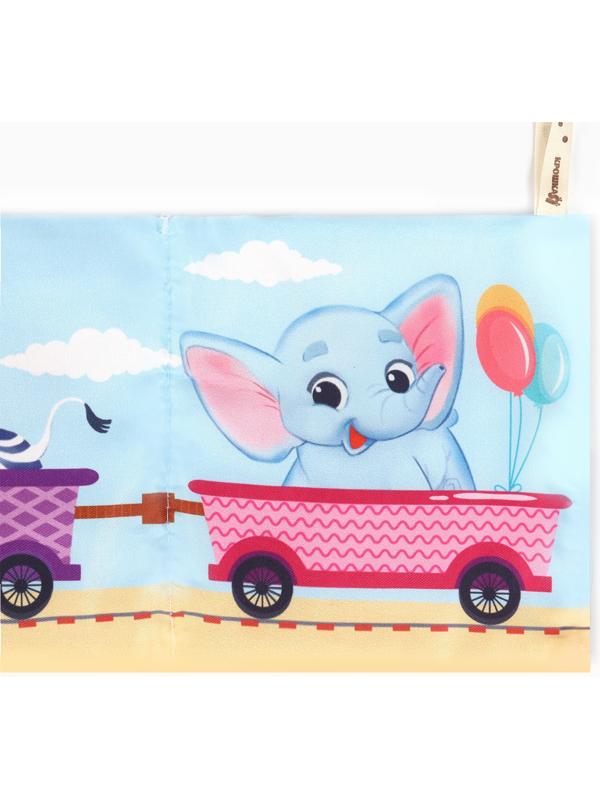 Бортик на кроватку Крошка Я «Паровозик» 14х70 см