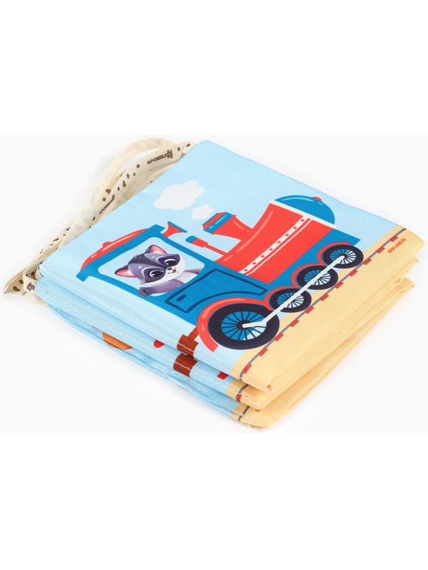 Бортик на кроватку Крошка Я «Паровозик» 14х70 см