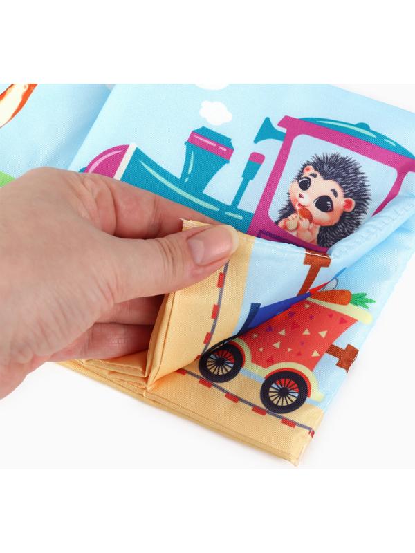 Бортик на кроватку Крошка Я «Паровозик» 14х70 см