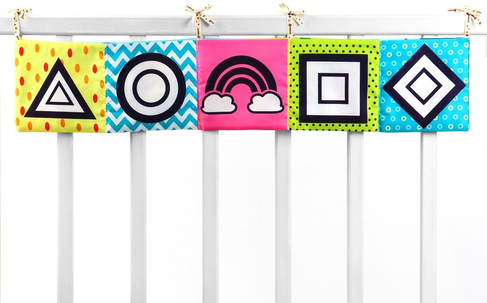 Бортик на кроватку Крошка Я «Африка» 14х70 см