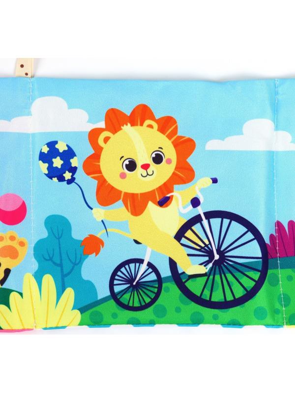 Бортик на кроватку Крошка Я «Африка» 14х70 см