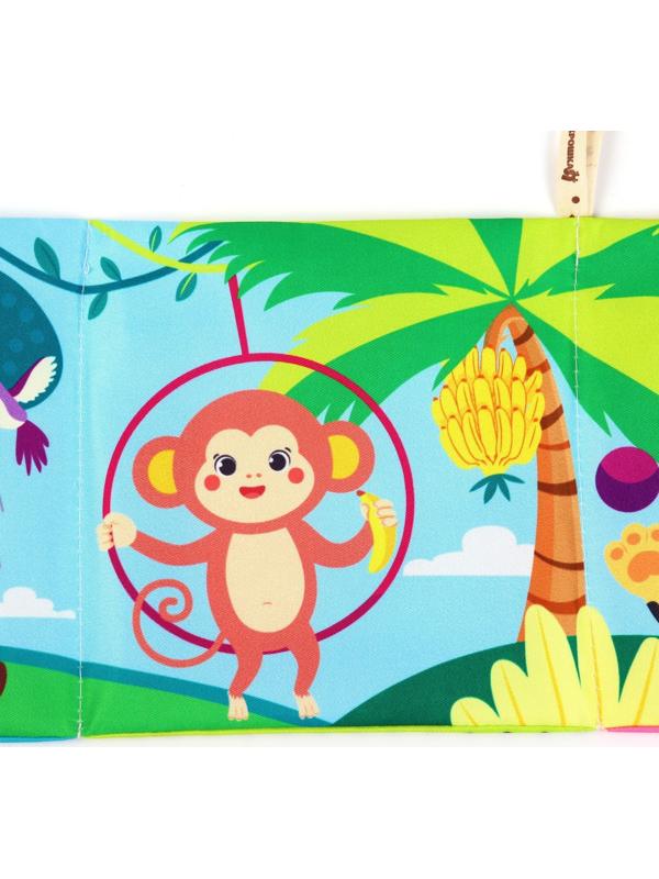 Бортик на кроватку Крошка Я «Африка» 14х70 см