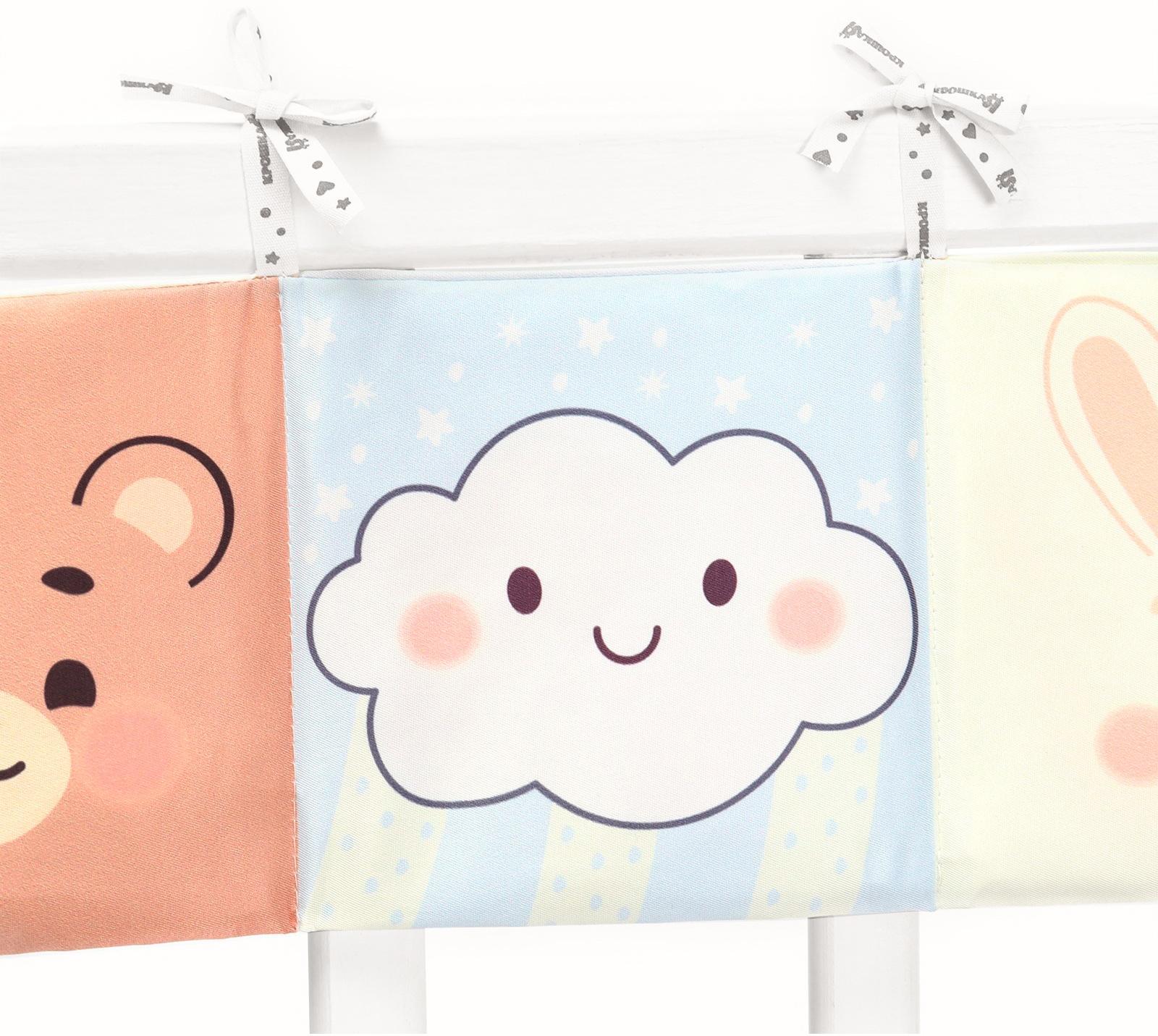 Бортик на кроватку Крошка Я «Сказка» 14х70 см