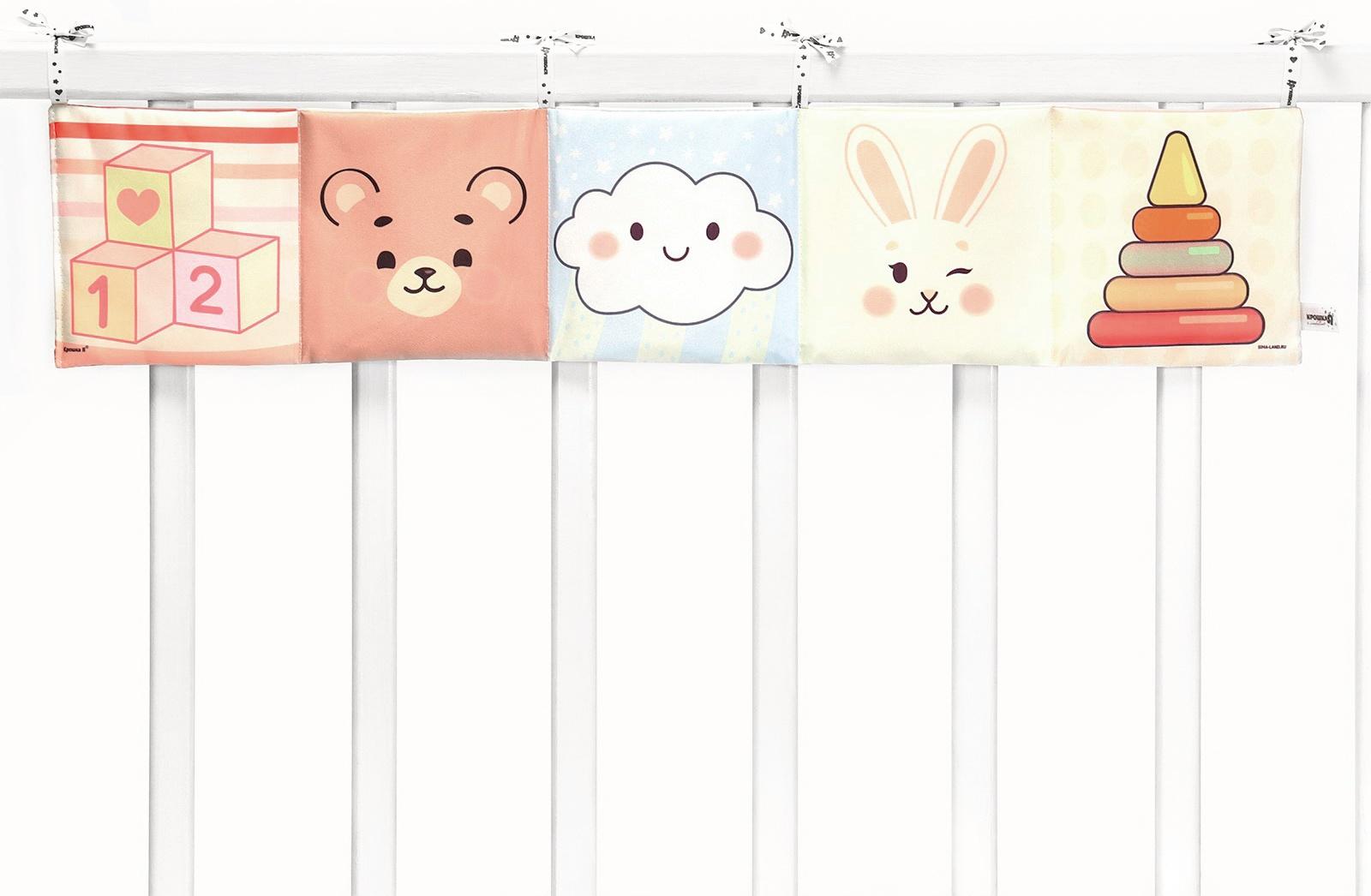 Бортик на кроватку Крошка Я «Сказка» 14х70 см