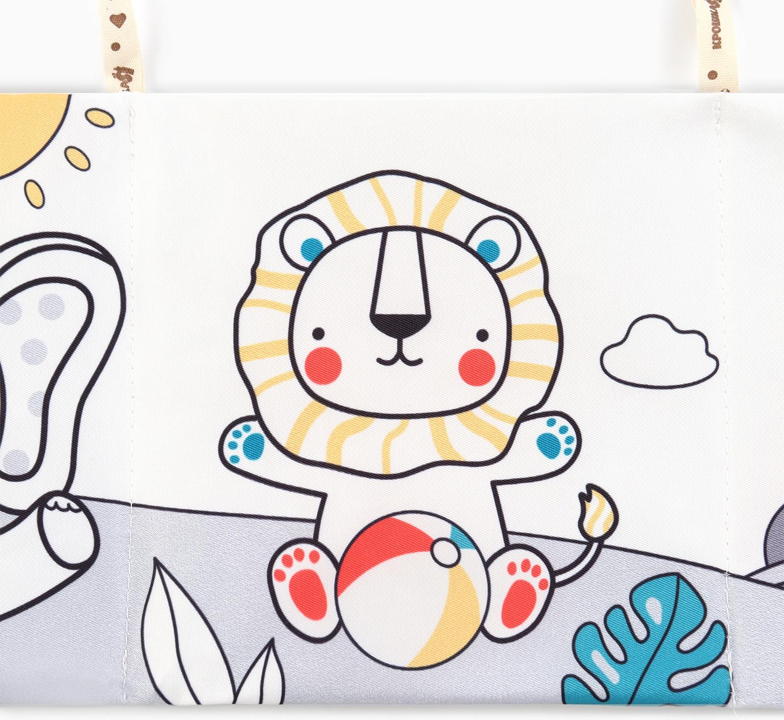 Бортик на кроватку Крошка Я «Baby time» 14х70 см