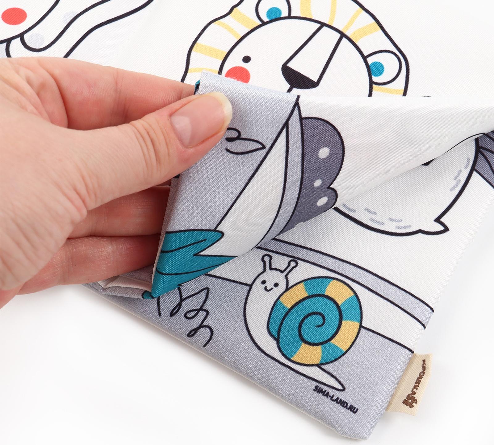 Бортик на кроватку Крошка Я «Baby time» 14х70 см