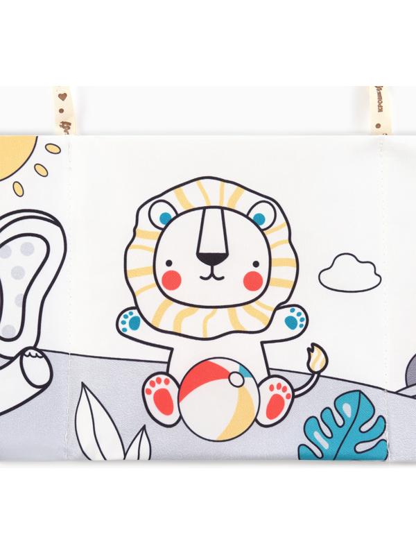 Бортик на кроватку Крошка Я «Baby time» 14х70 см