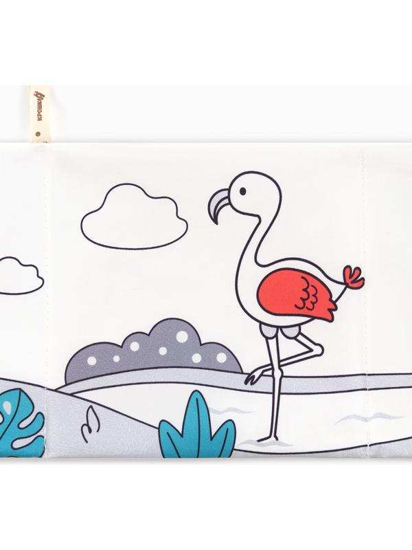 Бортик на кроватку Крошка Я «Baby time» 14х70 см