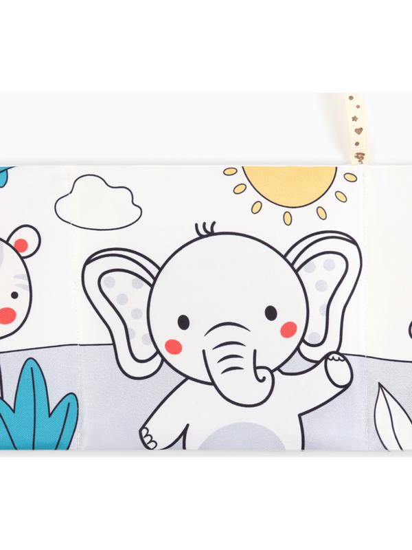 Бортик на кроватку Крошка Я «Baby time» 14х70 см