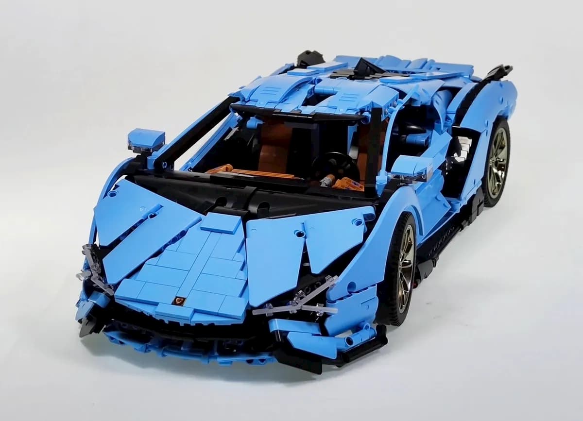Конструктор Mould King «Lamborghini Sian FKP 37» 13056 / 3868 деталей