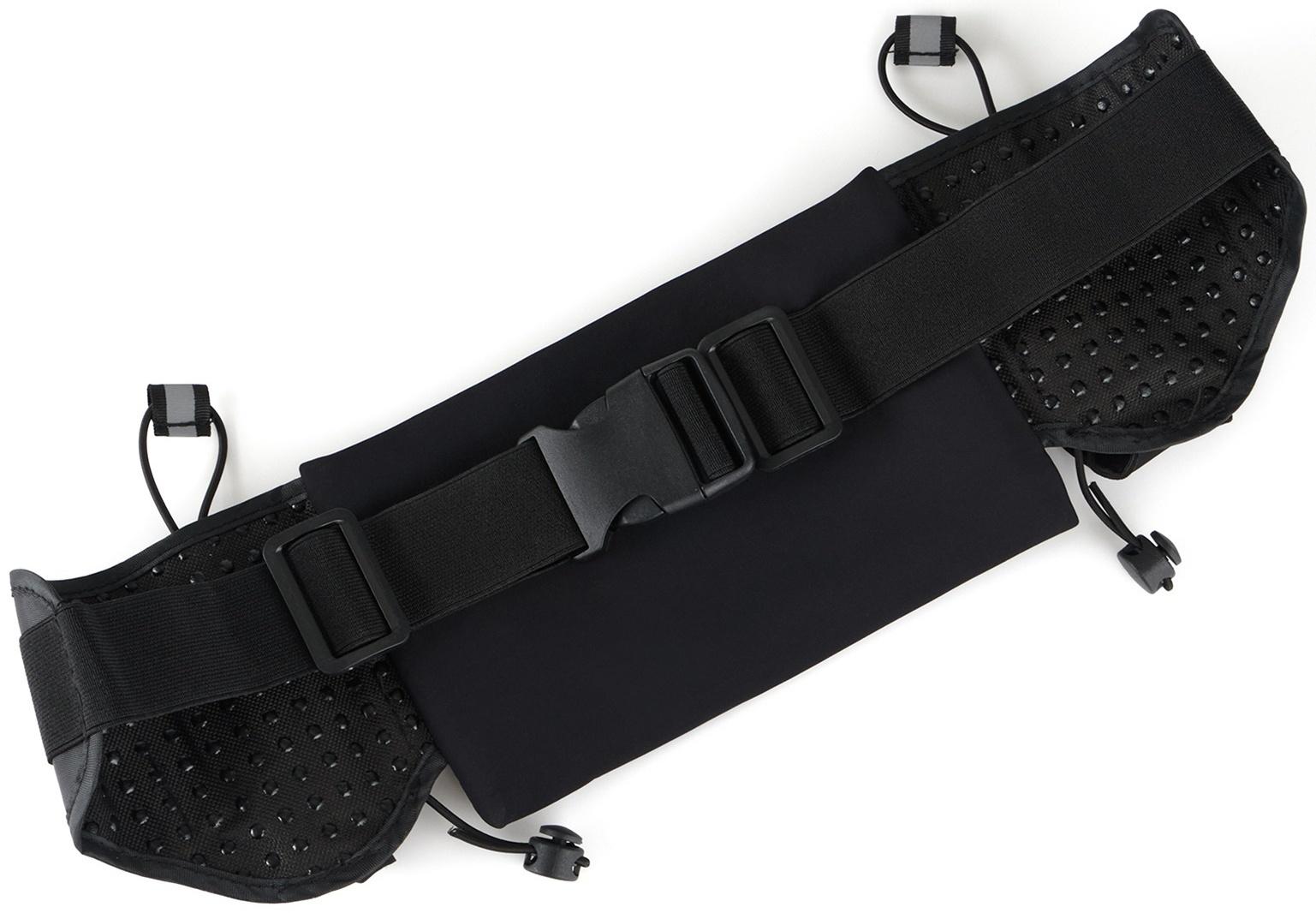 Сумка поясная туристическая, влагозащитная, 52 х 13 см, черная