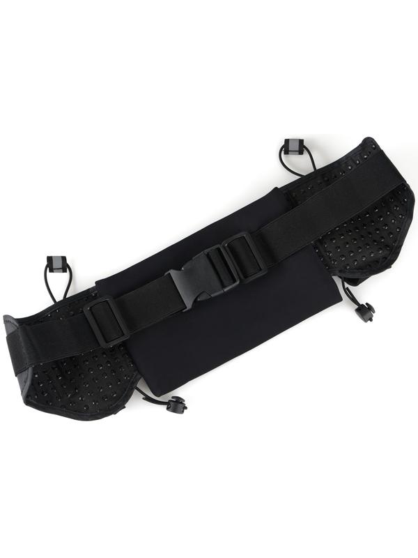 Сумка поясная туристическая, влагозащитная, 52 х 13 см, черная