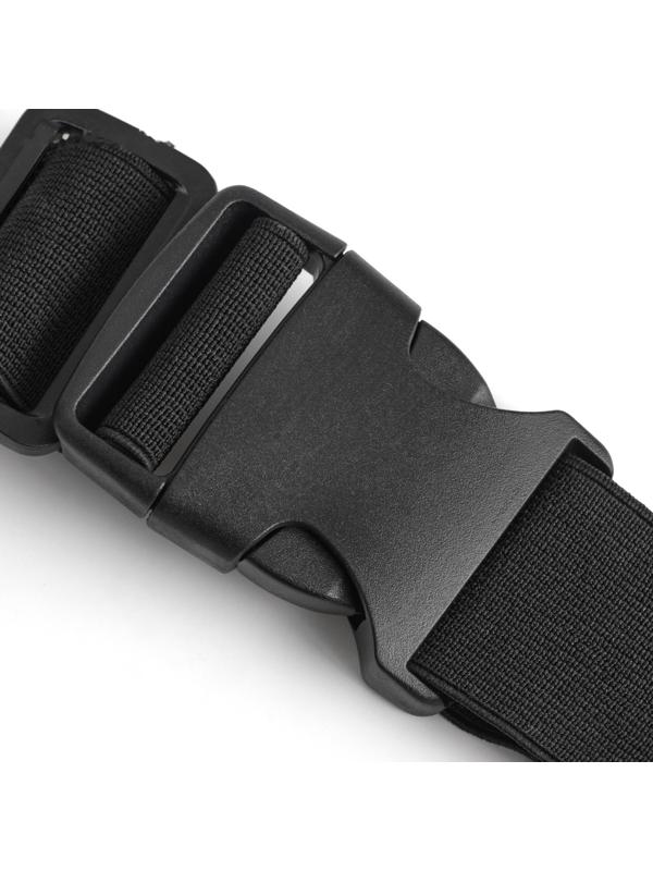 Сумка поясная туристическая, влагозащитная, 52 х 13 см, черная