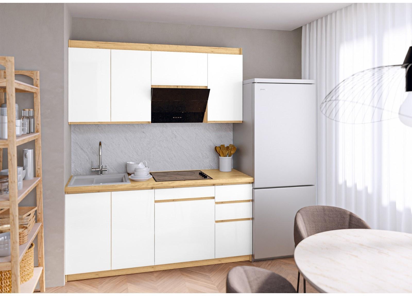 Пенал Оливия 2,24х0,6х0,56м крафт золотой