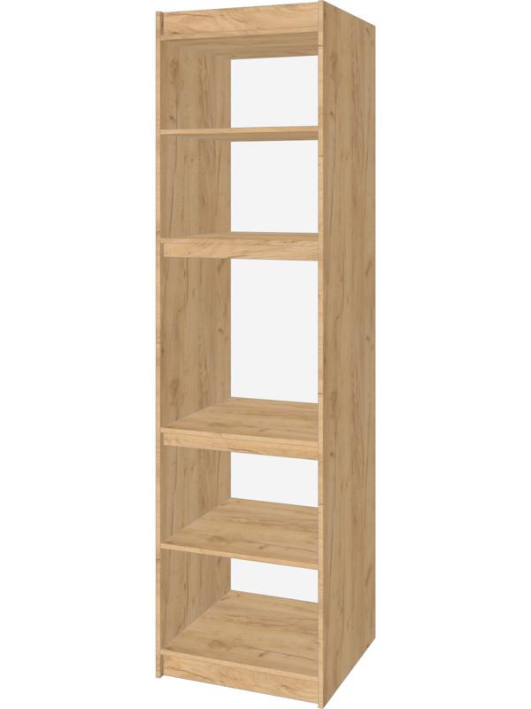 Пенал Оливия 2,24х0,6х0,56м крафт золотой