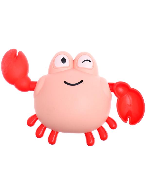 Набор для купания в ванной «Заводные игрушки: Утёнок и крабик», 2 шт.