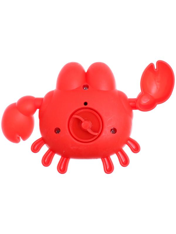 Набор для купания в ванной «Заводные игрушки: Утёнок и крабик», 2 шт.