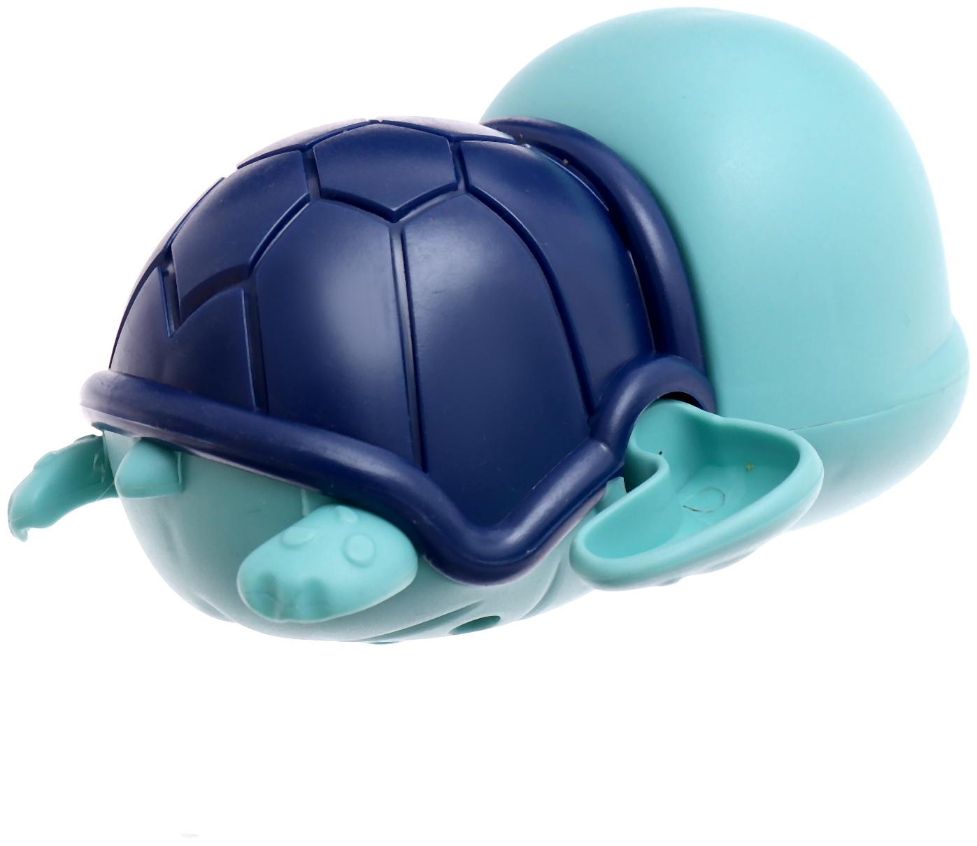 Набор для купания в ванной «Заводные игрушки: Утёнок и черепашка», 2 шт., МИКС