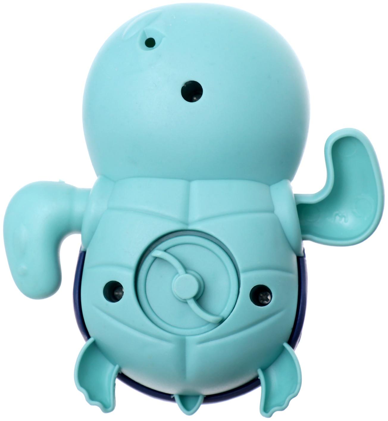 Набор для купания в ванной «Заводные игрушки: Утёнок и черепашка», 2 шт., МИКС