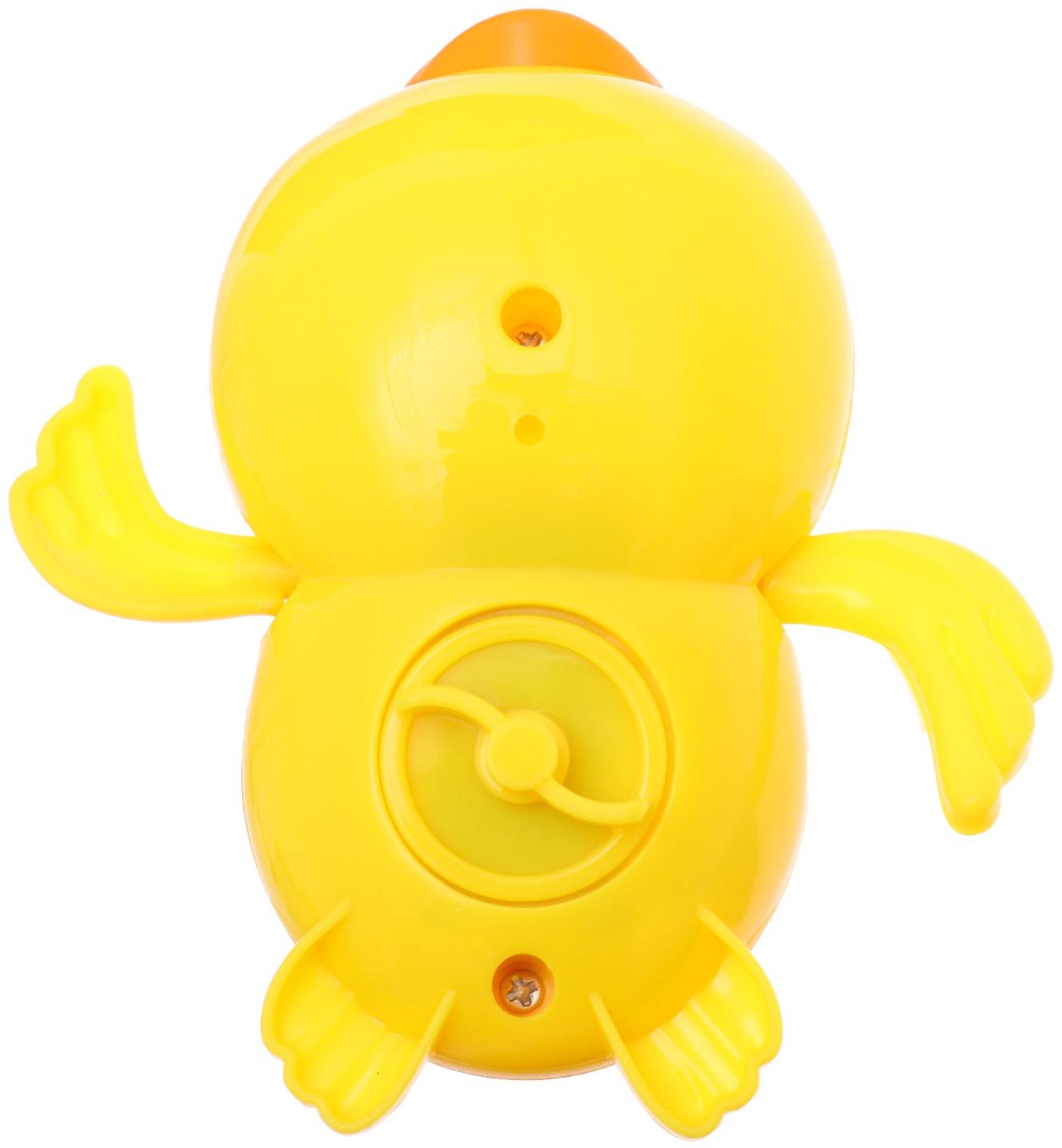 Набор для купания в ванной «Заводные игрушки: Утёнок и черепашка», 2 шт., МИКС