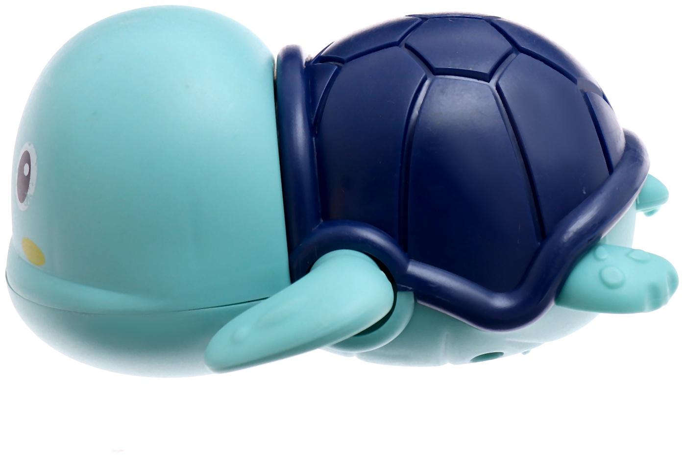 Набор для купания в ванной «Заводные игрушки: Утёнок и черепашка», 2 шт., МИКС