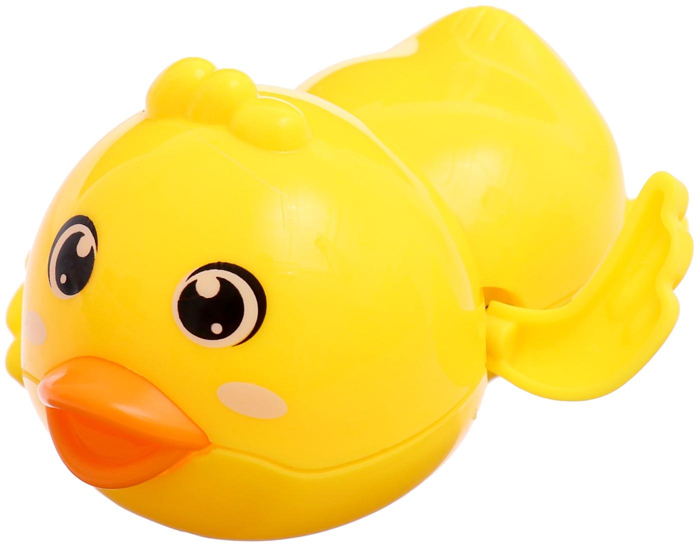 Набор для купания «Заводные игрушки: Утёнок и кит», 2 шт., МИКС