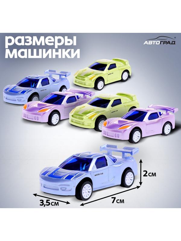 Игровой набор «Крутые гонки», 6 машинок