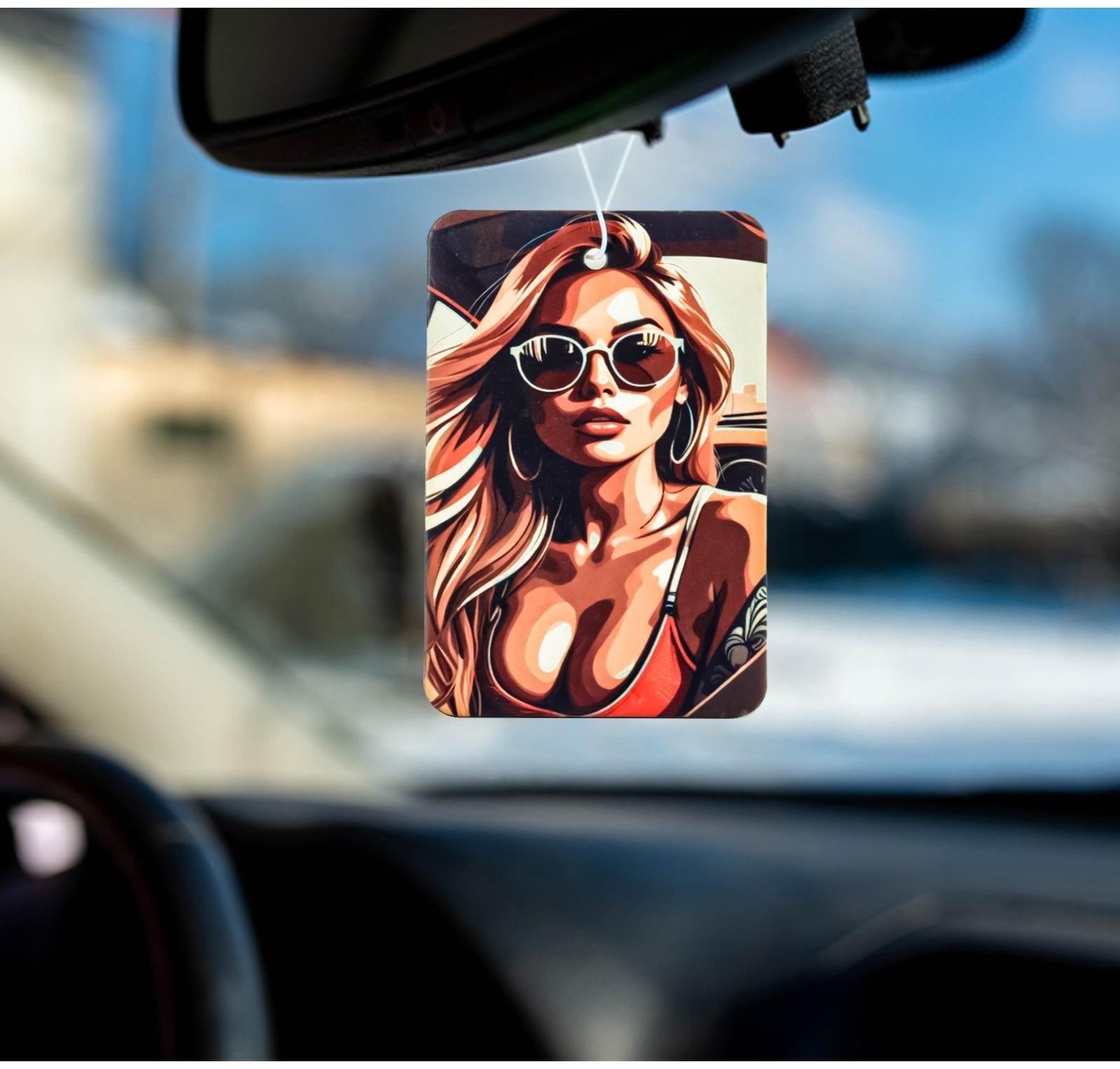 Ароматизатор в авто Cartage Hot Series, Лимон, подвесной, картонный