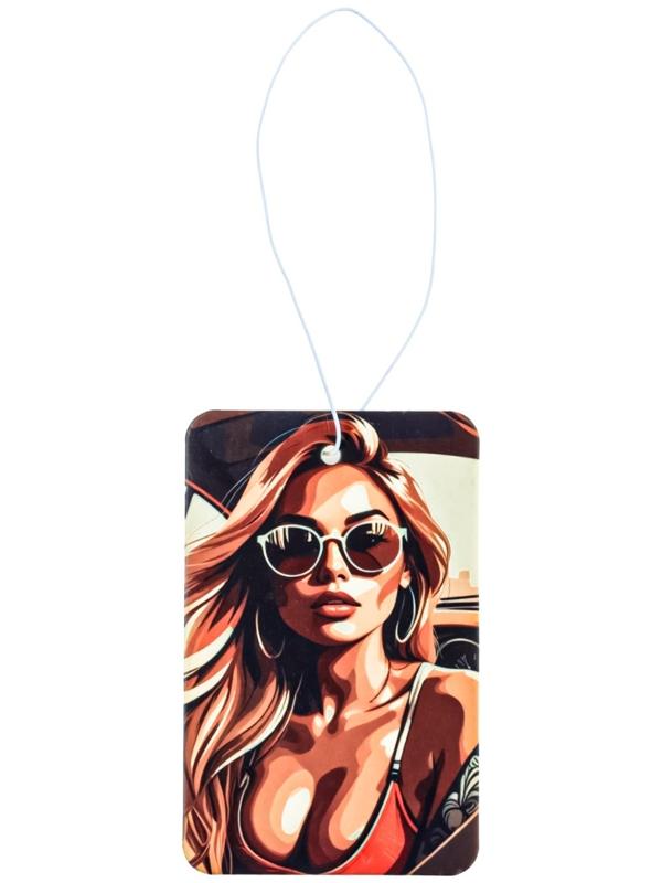 Ароматизатор в авто Cartage Hot Series, Лимон, подвесной, картонный