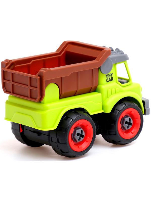 Конструктор винтовой «Фермерский транспорт», набор 2 штуки, с отвёрткой, 55 деталей