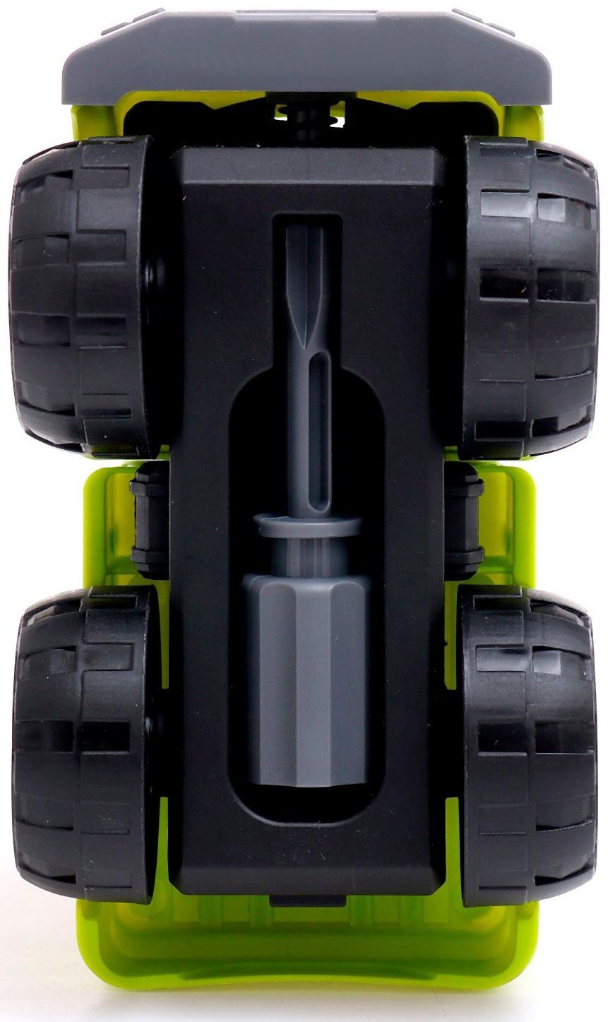 Конструктор винтовой «Лесовоз», с отвёрткой, 28 деталей