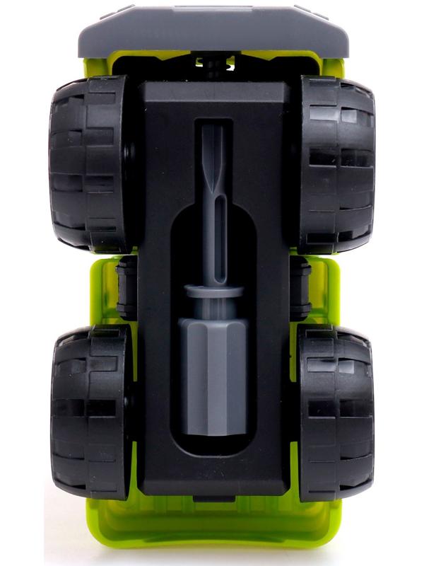 Конструктор винтовой «Лесовоз», с отвёрткой, 28 деталей