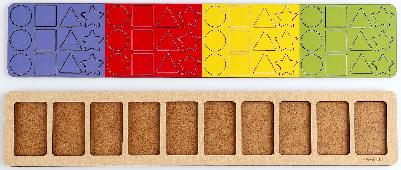 Развивающая игра - нейротренажер. Визуально-ритмический ряд