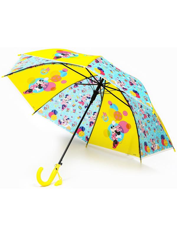 Зонт детский, 8 спиц, Ø 87 см, Минни Маус