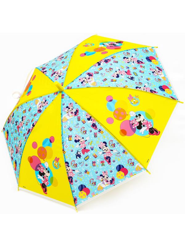 Зонт детский, 8 спиц, Ø 87 см, Минни Маус