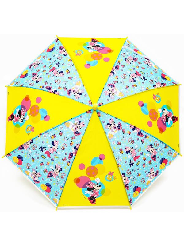 Зонт детский, 8 спиц, Ø 87 см, Минни Маус