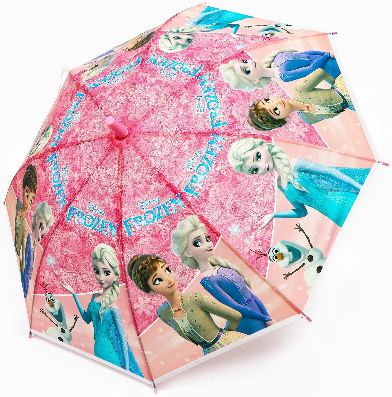 Зонт детский, 8 спиц, Ø 87 см, Холодное сердце