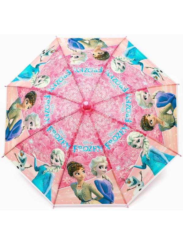 Зонт детский, 8 спиц, Ø 87 см, Холодное сердце