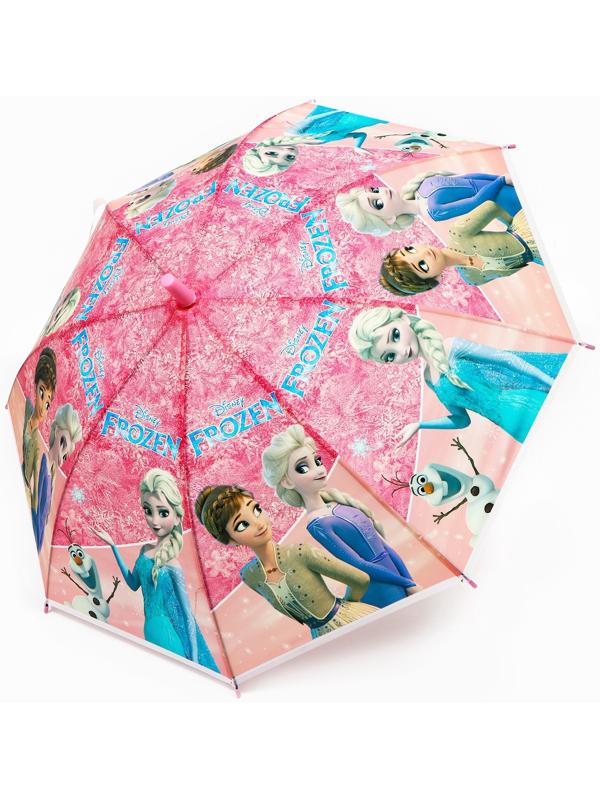 Зонт детский, 8 спиц, Ø 87 см, Холодное сердце