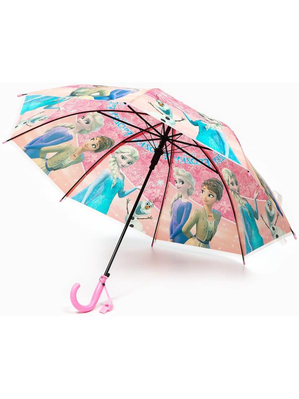 Зонт детский, 8 спиц, Ø 87 см, Холодное сердце