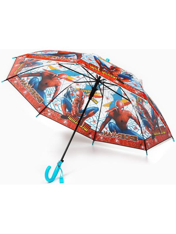 Зонт детский, 8 спиц, Ø 87 см, Человек-паук