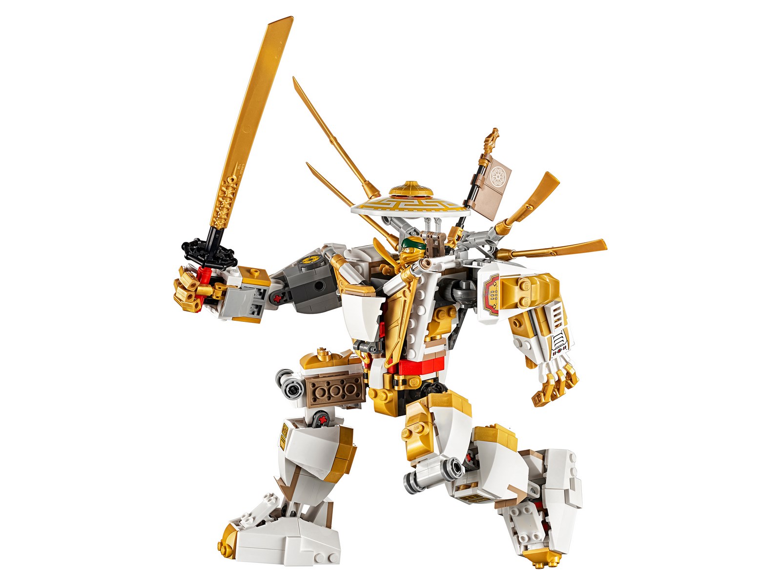 Конструктор Lari «Золотой робот» 11492 (НиндзяГо 71702) / 517 деталей