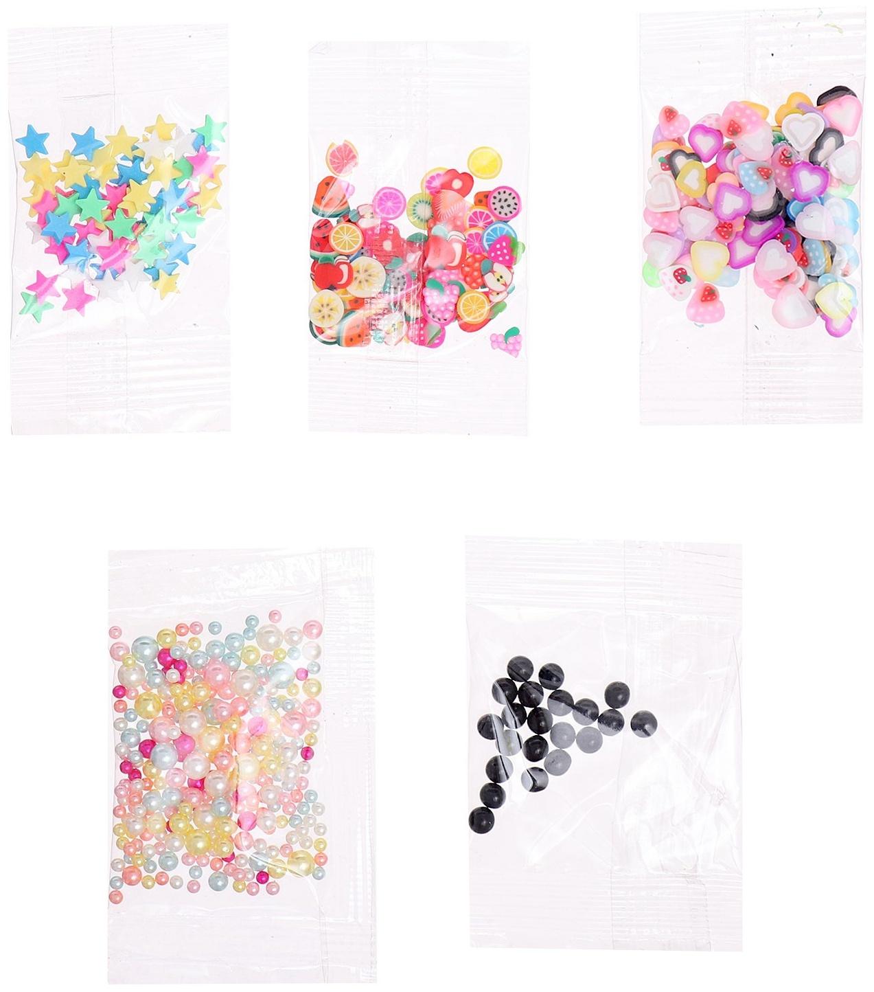 Набор для опытов «Эпоксидная смола», брелоки с наполнением, 3 молда