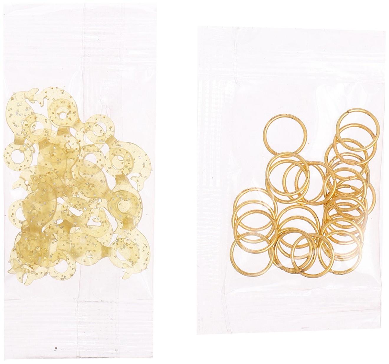 Набор для опытов «Эпоксидная смола», брелоки с наполнением, 3 молда