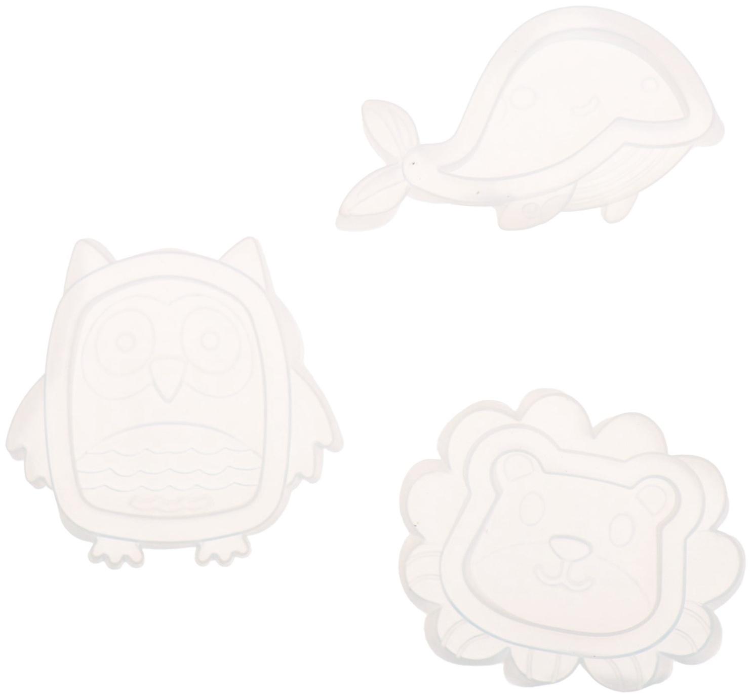 Набор для опытов «Эпоксидная смола», брелоки с наполнением, 3 молда